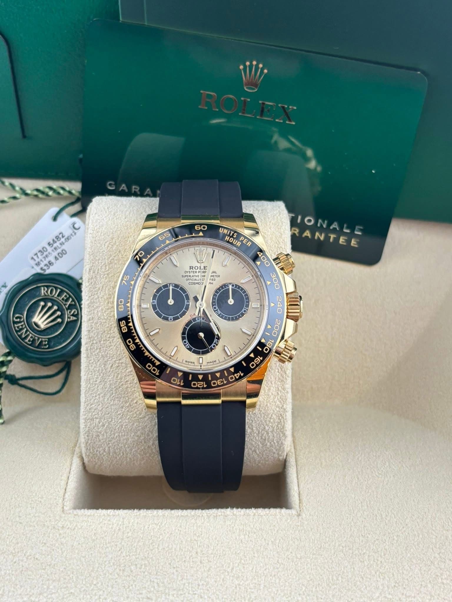 Rolex Daytona "Pikachu" Yellow Gold